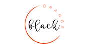 Our Customer logo - Black Orange