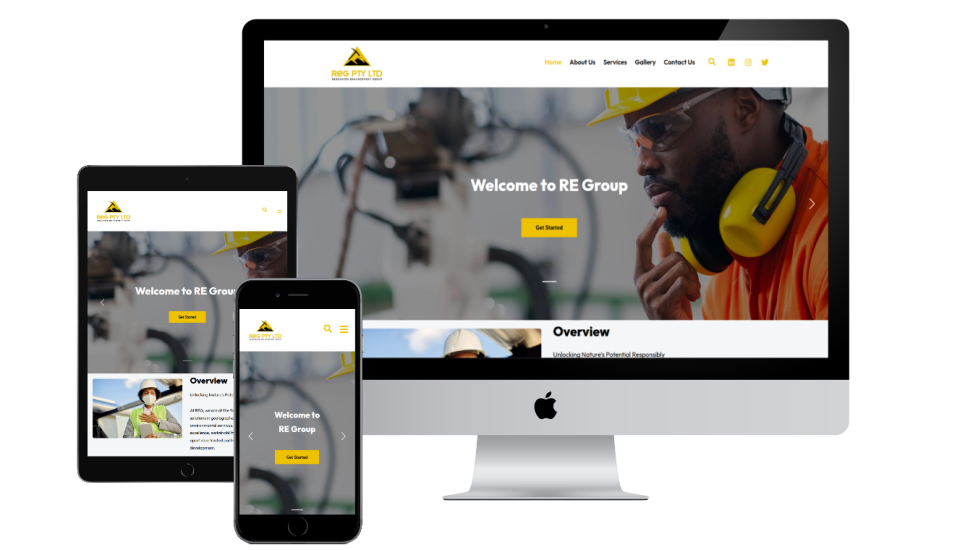 Re-Group Website Design Portfolio